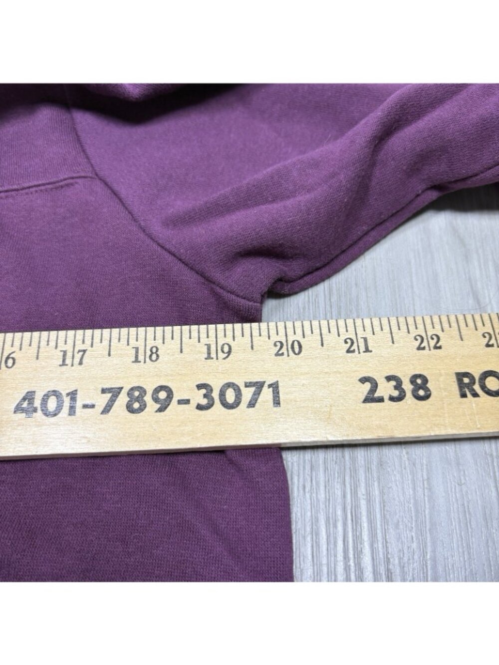 Hogwarts Sweatshirt Harry Potter Maroon Cowl Pullover Wizard School Womens Sz L - Picture 12 of 13